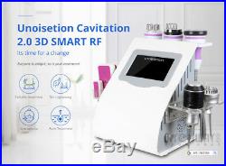Led 9-1Ultrasonic Vacuum Cavitation RF Frequency Body Slimming Cellulite Machine