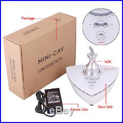 MINI 40k Cavitation Body Slimming Beauty Machine One Facial Ultrasonic Care Gift