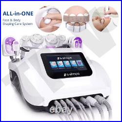 Multifunctional 5 In 1 RF S Shape Cavitation Machine 30K For Facial Body Care