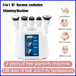 New 360° Automatic Rotary RF Ultrasonic Cavitation Vacuum Body Slimming Machine