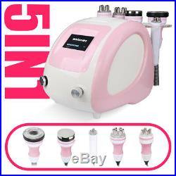 Pink 5-1 Vacuum Ultrasonic Cavitation Radio Frequency RF Body Slimming Machine