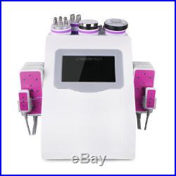 Pro 6in1 Ultrasonic Cavitation Radio Frequency RF Vacuum Slimming Beauty Machine