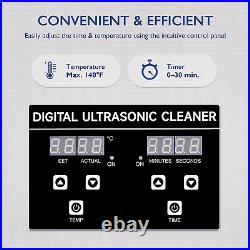 Professional Jewelry Cleaning Machine, 2L Jewelry Cleaner Ultrasonic M