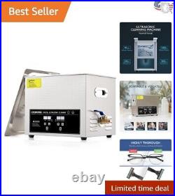 Professional Ultrasonic Cleaner 10L, 2.6 gal, Digital Sonic Cavitation Cleaner