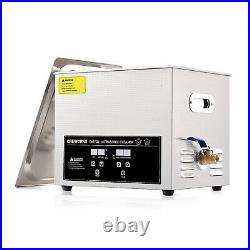 Professional Ultrasonic Cleaner 10L, 2.6 gal, Digital Sonic Cavitation Cleaner