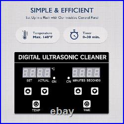 Professional Ultrasonic Cleaner 10L, 2.6 gal, Digital Sonic Cavitation Cleaner