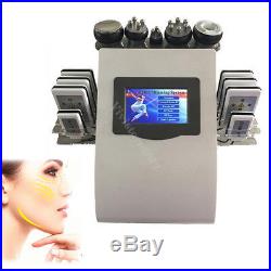 RF Radio Frequency 6in1 Ultrasonic Cavitation Vacuum Spa Anti Cellulite Machine