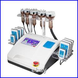 Radio skin Frequency 6 IN 1 Ultrasonic Laser Slimming Machine 40K Cavitation