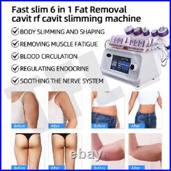 Rf Ultrasonic Vacuum Cavitation Lipolaser Machine For Body Shape 6 In 1