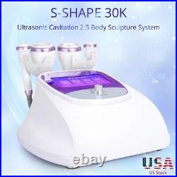 S-SHAPE 30K Cavitation RF Ultrasonic Vacuum EMS Body Slimming 2022 Machine Salon