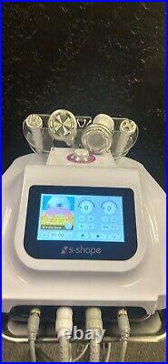 S-SHAPE 4 in 1 Cavi Beauty Machine Body Facial Massager Spa Salon Homeuse US