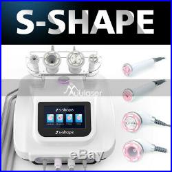 S-SHAPE EMS Vacuum RF Skin Rejuvenation ultrasonic cavitation slimming machine
