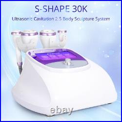 S-Shape 30K Cavitation 2.5 Body Fat Reduce RF Vacuum EMS&EL Ultrasonic Machine