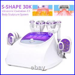 S-Shape 30K Cavitation 2.5 Machine Vacuum RF &EL Face &Slimming US