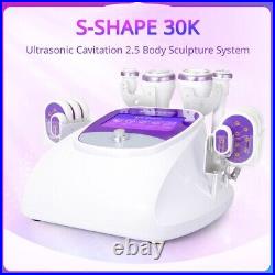 S-Shape 30K Cavitation EL laser Body contouring Skin Lifting Beauty Machine