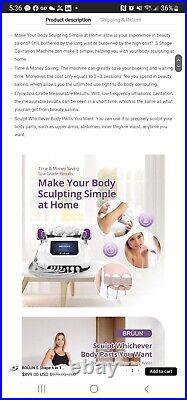 S Shape 30k Body Sculpting & Anti-Aging Machine