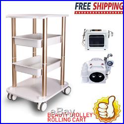 Stand Trolley Cart Assembled For Ultrasonic Cavitation RF Massage Beauty Machine