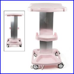 Trolley Stand Rolling Cart Ultrasonic Cavitation Beauty Machine 100kg Pink
