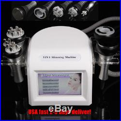 USA 5IN1 40K Cavitation Ultrasonic RF Radio Frequency Multipolar Vacuum Machine