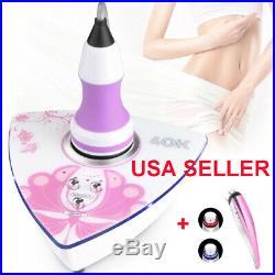 US Ship Ultrasonic RF Cavitation 2.0 40K Body Slimming Beauty Machine+Massager