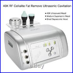 Ultrasonic 3in1 40K Cavitation Cellulite Removal Lipo Laser Slimming RF Machine