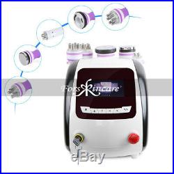 Ultrasonic 5in1 Vacuum 40K Cavitation RF Cellulite Removal Slimming Machine Gift