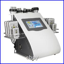 Ultrasonic 6in1 Cavitation Vacuum RF Radio Frequency Laser Slimming Lipo Machine