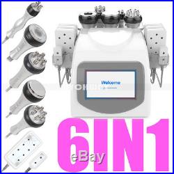 Ultrasonic 6in1 Cavitation Vacuum RF Radio Frequency Slimming Cellulite Machine