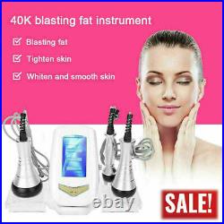 Ultrasonic Cavitation 40K RF Body Slimming Fat Remove Weight Loss Beauty Machine