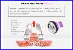 Ultrasonic Cavitation 5 IN 1 Radio Frequency Vacuum RF Body Slimming Machine Spa