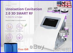Ultrasonic Cavitation 8in1 RF Radio Frequency Vacuum Anti Cellulite Machine USA