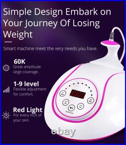 Ultrasonic Cavitation Machine for Belly Waist Thigh Arm Fat Burning Body Massage