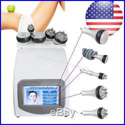Ultrasonic Cavitation Radio Frequency Body Slimming Vacuum Machine + 5 Heads USA