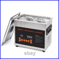 Ultrasonic Cleaner 3L with Digital Heater and Timer, Professional Ultrasonic