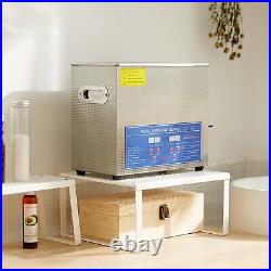 Ultrasonic Cleaner with Heater and Timer, 1.6gal Digital Sonic Cavitation Machine