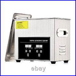 Ultrasonic Cleaner with Heater and Timer, Digital Sonic Cavitation Machine