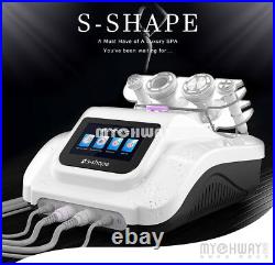 Ultrasonic S-SHAPE Cavitation EMS RF Vacuum Body Slimming Skin Tighten Machine