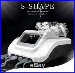 Ultrasonic S-SHAPE Cavitation EMS RF Vacuum Slimming Machine Free Microcurrent