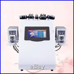 Ultrasonic Vacuum Cavitation RF Radio Frequency 6in1 Slimming Cellulite Machine