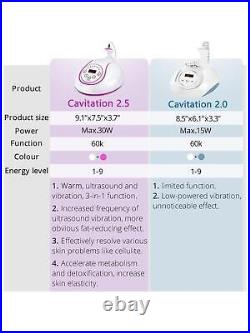 Ultrasonic cavitation machine fat burning body massage beauty machine