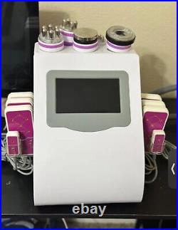 Unoisetion 6 in 1 Ultrasonic Cavitation RF Vacuum Lipo Laser Machine
