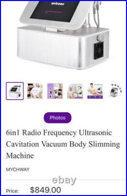 Unoisetion MS-6651 Ultrasonic Cavitation Vacuum Beauty Machine