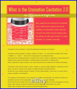 Unoisetion Ultrasonic Cavitation 2.0 Vacuum 160MW Body Slimming BIO Care Machine