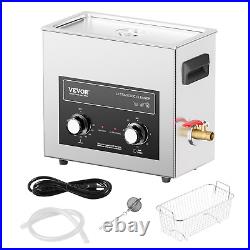 VEVOR 6L Ultrasonic Cleaner with Heater Timer & Basket, Tool