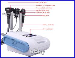Vacuum 40k Cavitation 5in1 Ultrasonic Slimming Machine Fat Loss Skin Tighten SPA