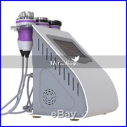 Vacuum Ultrasonic Cavitation 5IN1 Multipolar RF Body Slimming Machine USA Stock