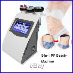 Vacuum Ultrasonic Cavitation 5 IN 1 Radio Frequency RF Body Fat Loss Machine Spa