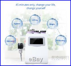 Vacuum Ultrasonic Cavitation 8IN1 Radio Frequency RF Body Slimming Bio Machine
