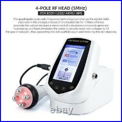 Vacuum Ultrasonic Cavitation Radio Multipolar RF Face Body Eye Slimming Machine