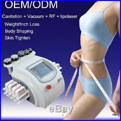 Vacuum Ultrasonic lipo cavitation rf weight loss laser slimming machine 160mw